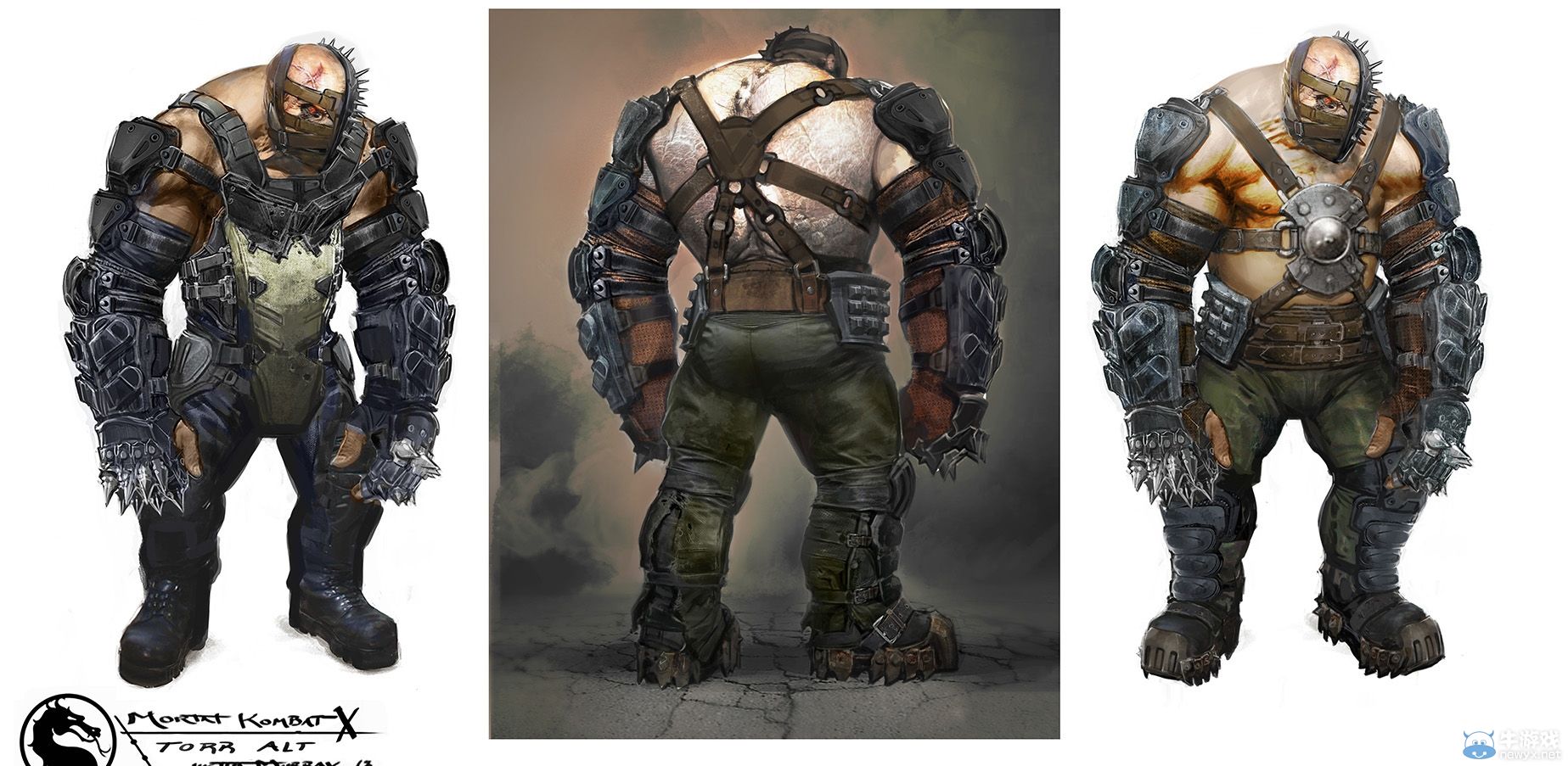 《真人快打X》新原畫賞：面罩下不為人知的秘密？