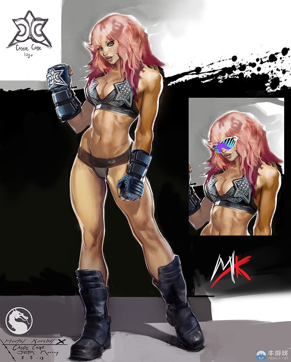 《真人快打X》新原畫賞：面罩下不為人知的秘密？