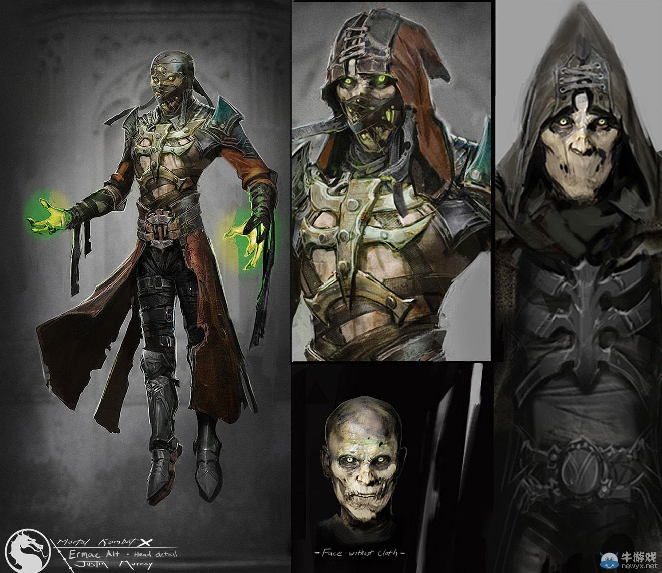 《真人快打X》新原畫賞：面罩下不為人知的秘密？