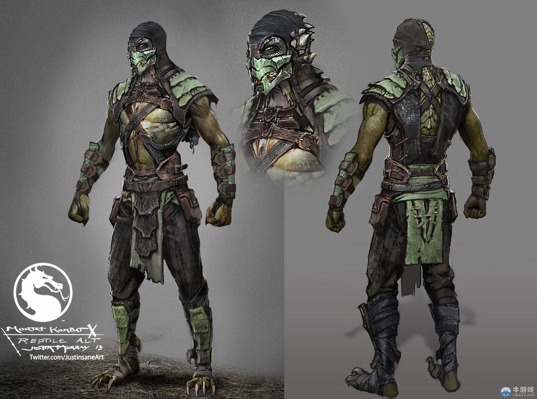 《真人快打X》新原畫賞：面罩下不為人知的秘密？