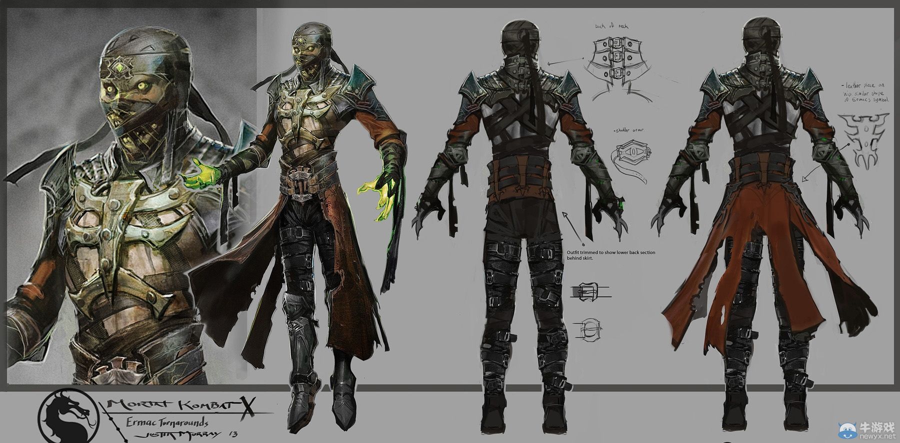 《真人快打X》新原畫賞：面罩下不為人知的秘密？