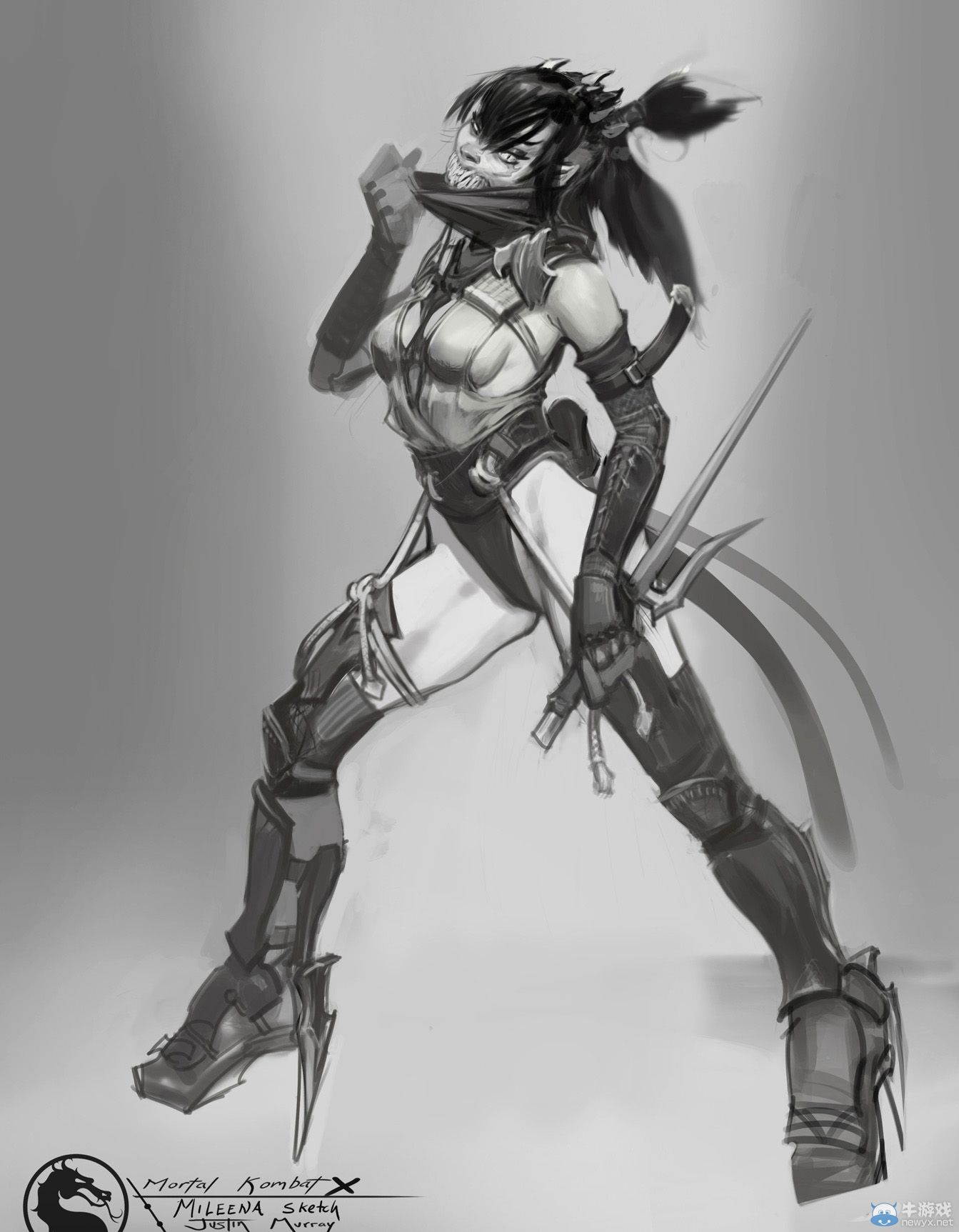 《真人快打X》新原畫賞：面罩下不為人知的秘密？