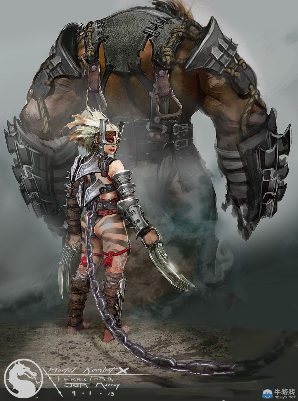 《真人快打X》新原畫賞：面罩下不為人知的秘密？