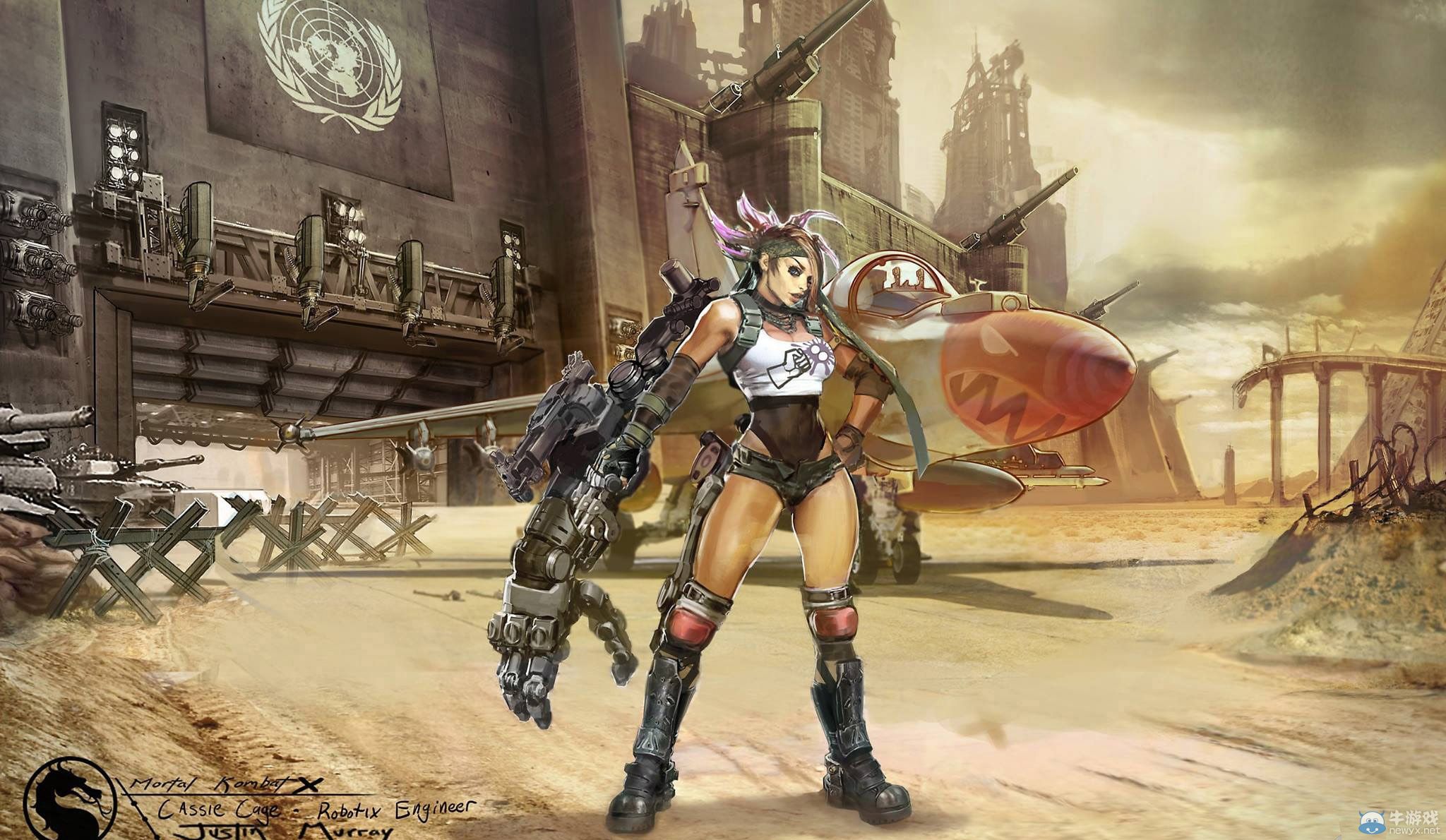 《真人快打X》新原畫賞：面罩下不為人知的秘密？