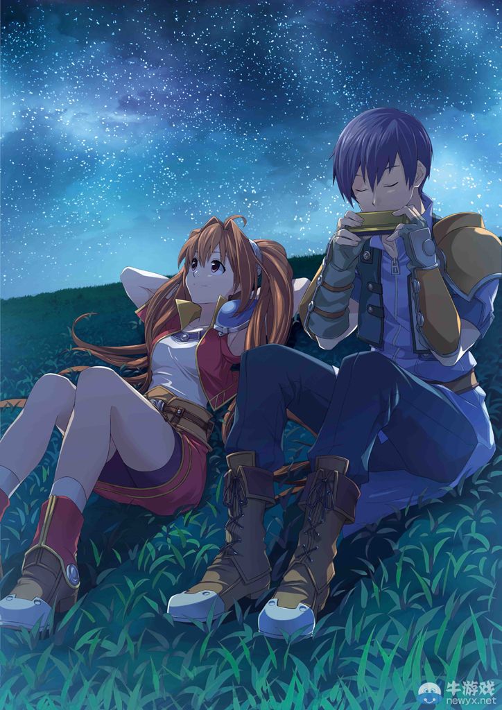 《英雄傳說：空之軌跡FC進化》藝術圖男女談情說愛：戶外野浴羞羞噠