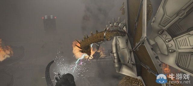 《哥斯拉VS》全新截圖：機械巨獸暴揍哥斯拉！