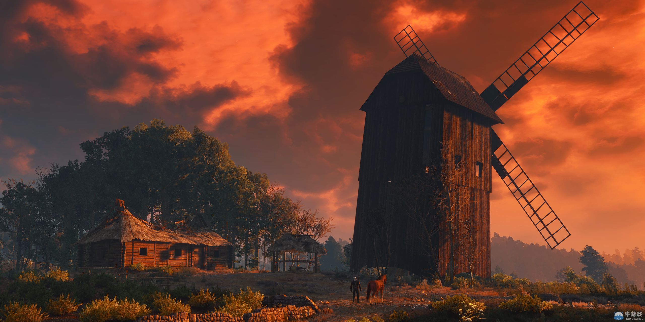 《巫師3：狂獵》6K分辨率藝術圖賞：獅鷲展翅一鳴驚人