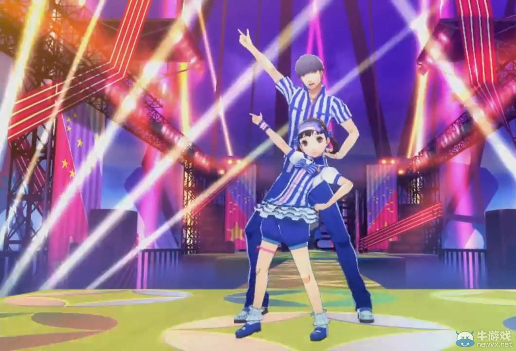 《女神異聞錄4：舞夜狂歡》羅森原創服裝演示PV