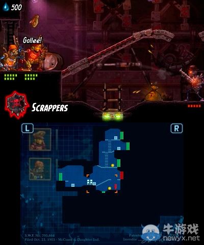 3DS版《蒸汽世界：大劫掠》最新實機演示截圖公布