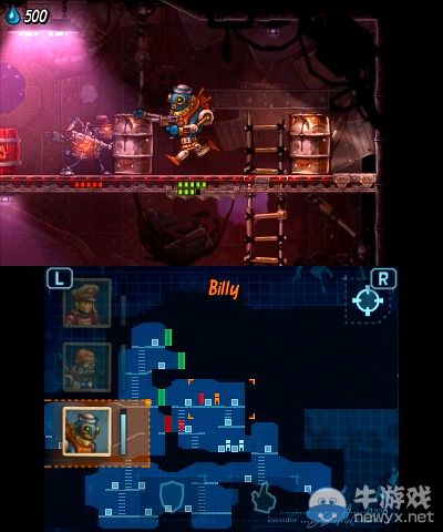 3DS版《蒸汽世界：大劫掠》最新實機演示截圖公布