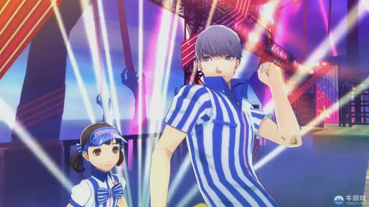 《女神異聞錄4：舞夜狂歡》羅森原創服裝演示PV