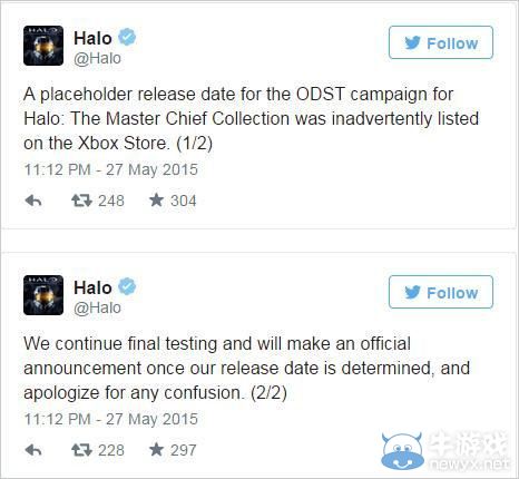 官方稱《光環(huán)：地獄傘兵》重制版上線時間未定