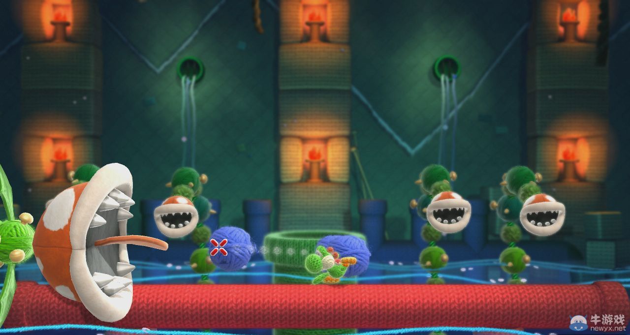 《毛線耀西》更多新截圖公開繼續展示登場關卡