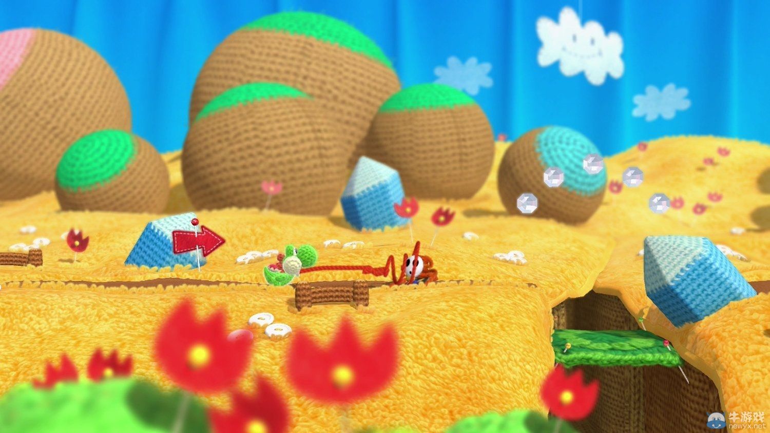 《毛線耀西》多張新截圖公開：日版封面圖放出