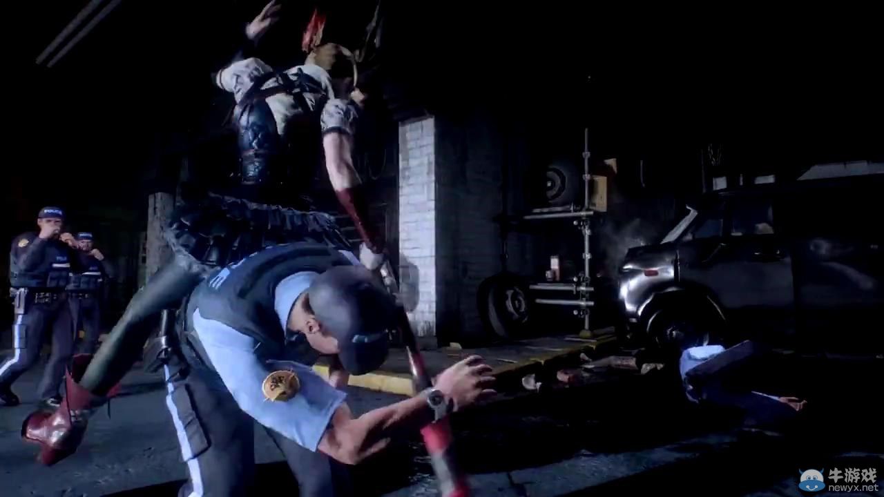 《蝙蝠俠：阿甘騎士》小丑女宣傳片：可以揍警察了！