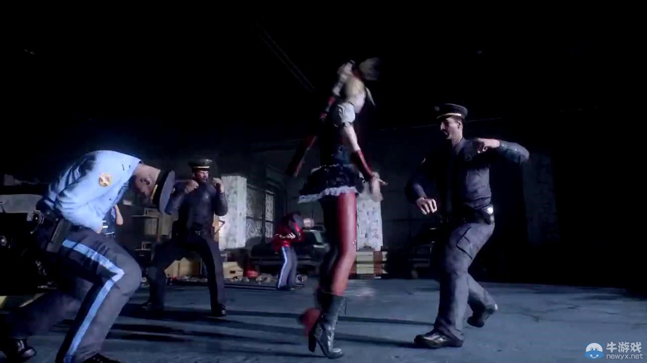 《蝙蝠俠：阿甘騎士》小丑女宣傳片：可以揍警察了！