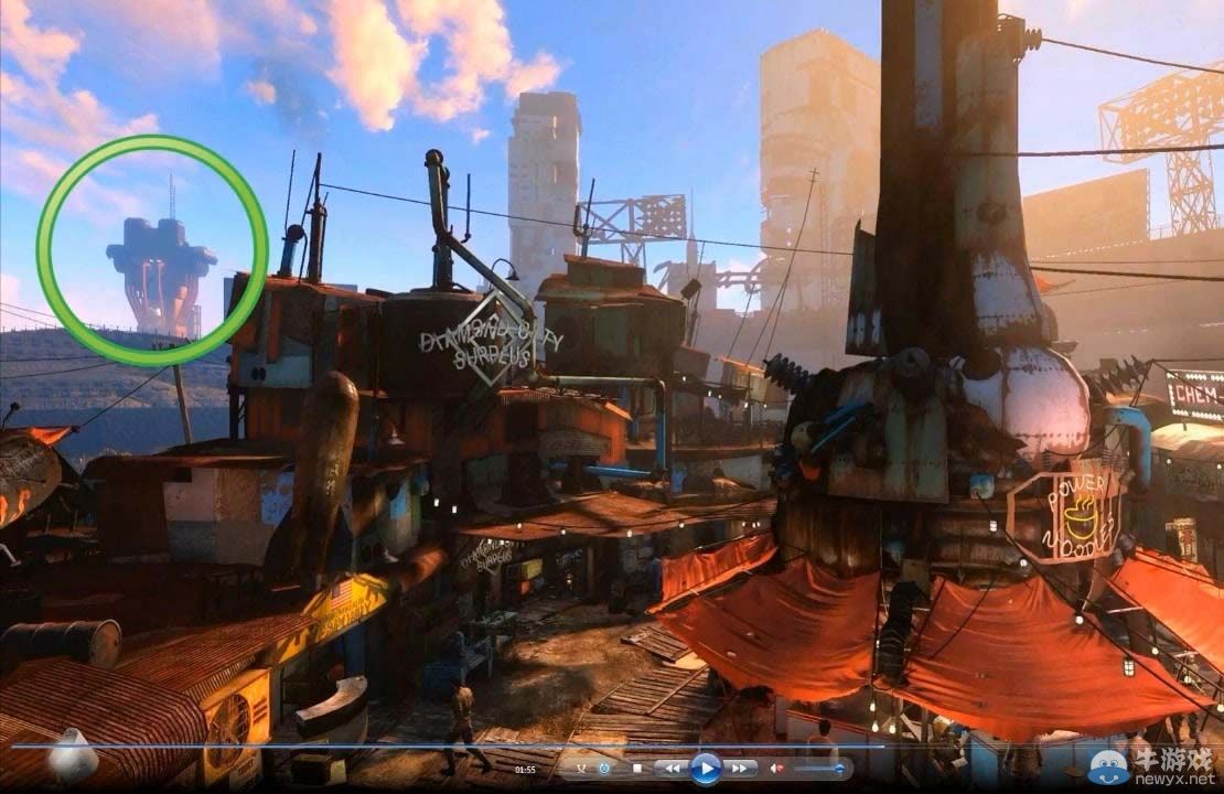 《輻射4》地圖大小分析：告訴你到底有多大？