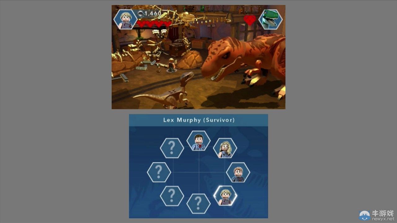 《樂高侏羅紀世界》3DS版游戲畫面首次曝光