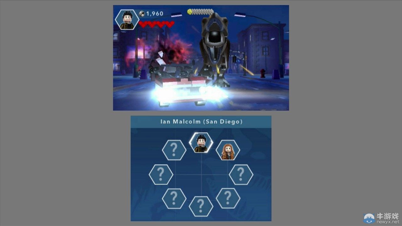 《樂高侏羅紀世界》3DS版游戲畫面首次曝光