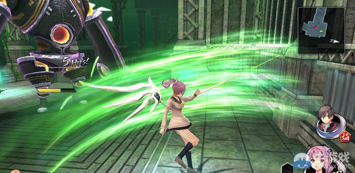 PSV動作RPG游戲《東京仙境》新截圖：制服萌妹秀大白腿