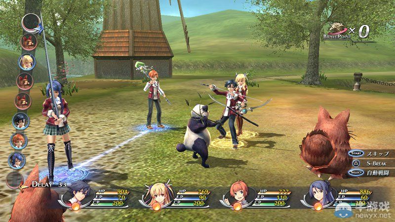 《英雄傳說：閃之軌跡》PS3/PSV全新游戲截圖一覽