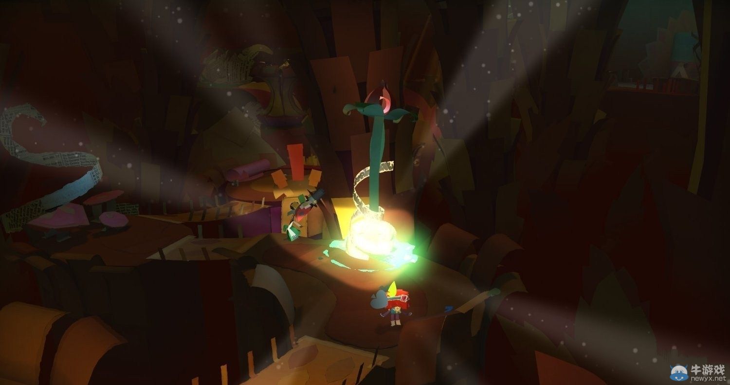 《折紙世界：展開》最新截圖：紙片小人的夢(mèng)幻之旅