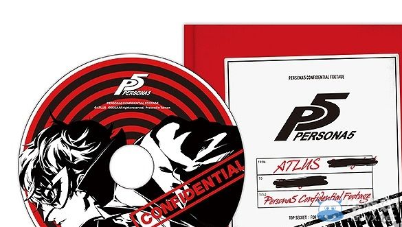 P4D特典《女神異聞錄5》BD封面與內容預覽