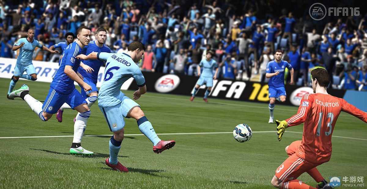 《FIFA 16》最新游戲截圖：德赫亞奮力出擊！