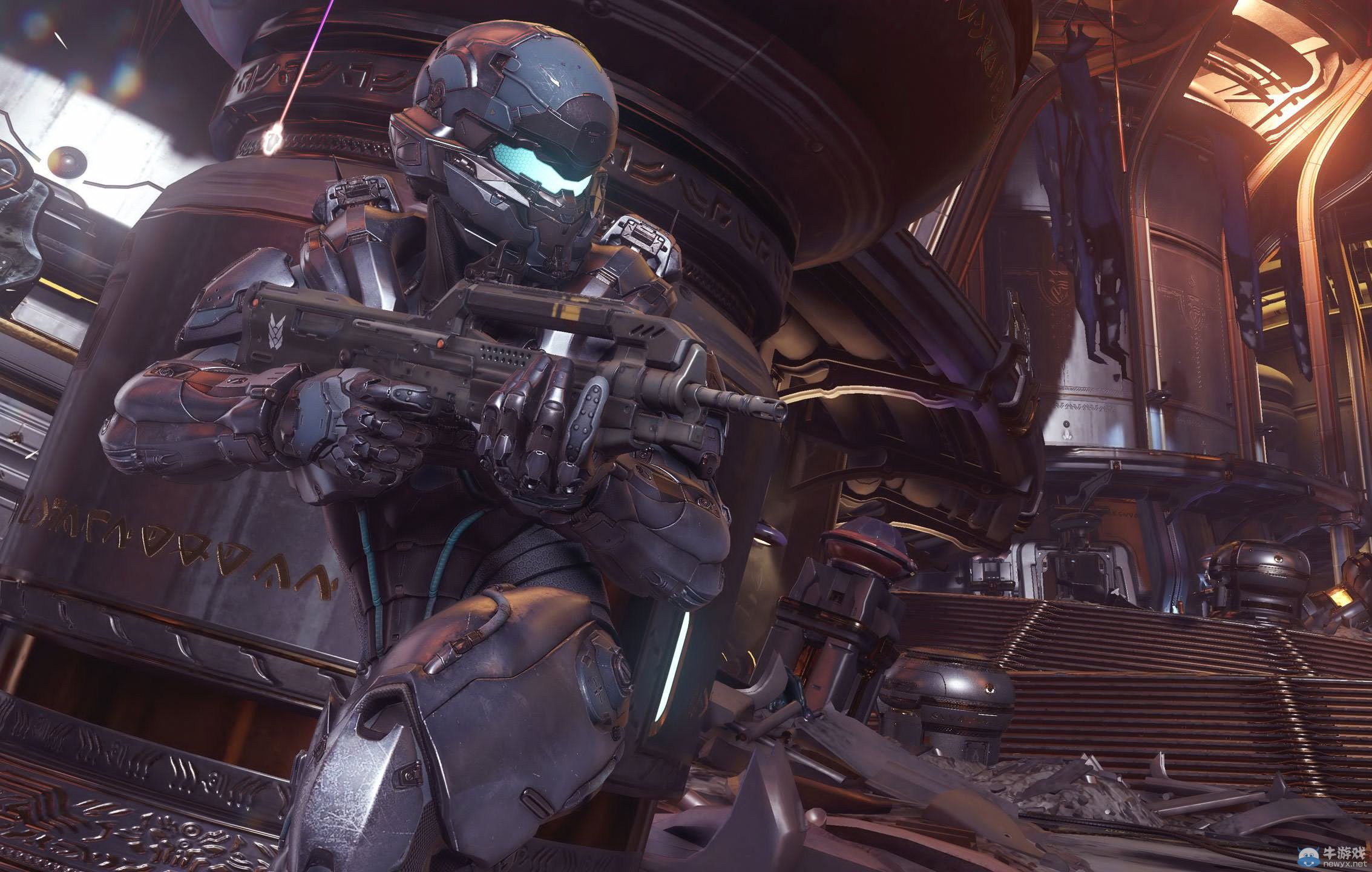 《光暈5》最新高清截圖：激烈外星突圍戰！