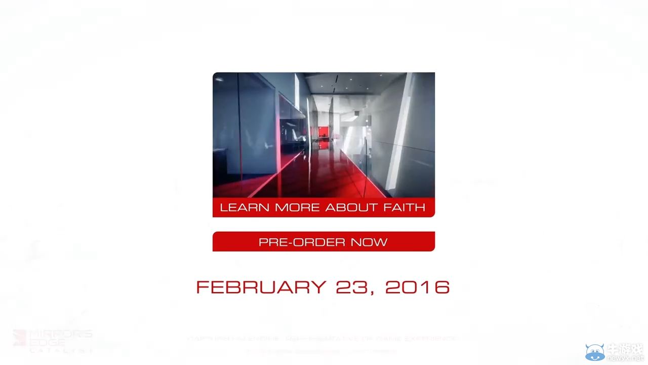 《鏡之邊緣：催化劑》明年2月發(fā)售：宣傳片公開