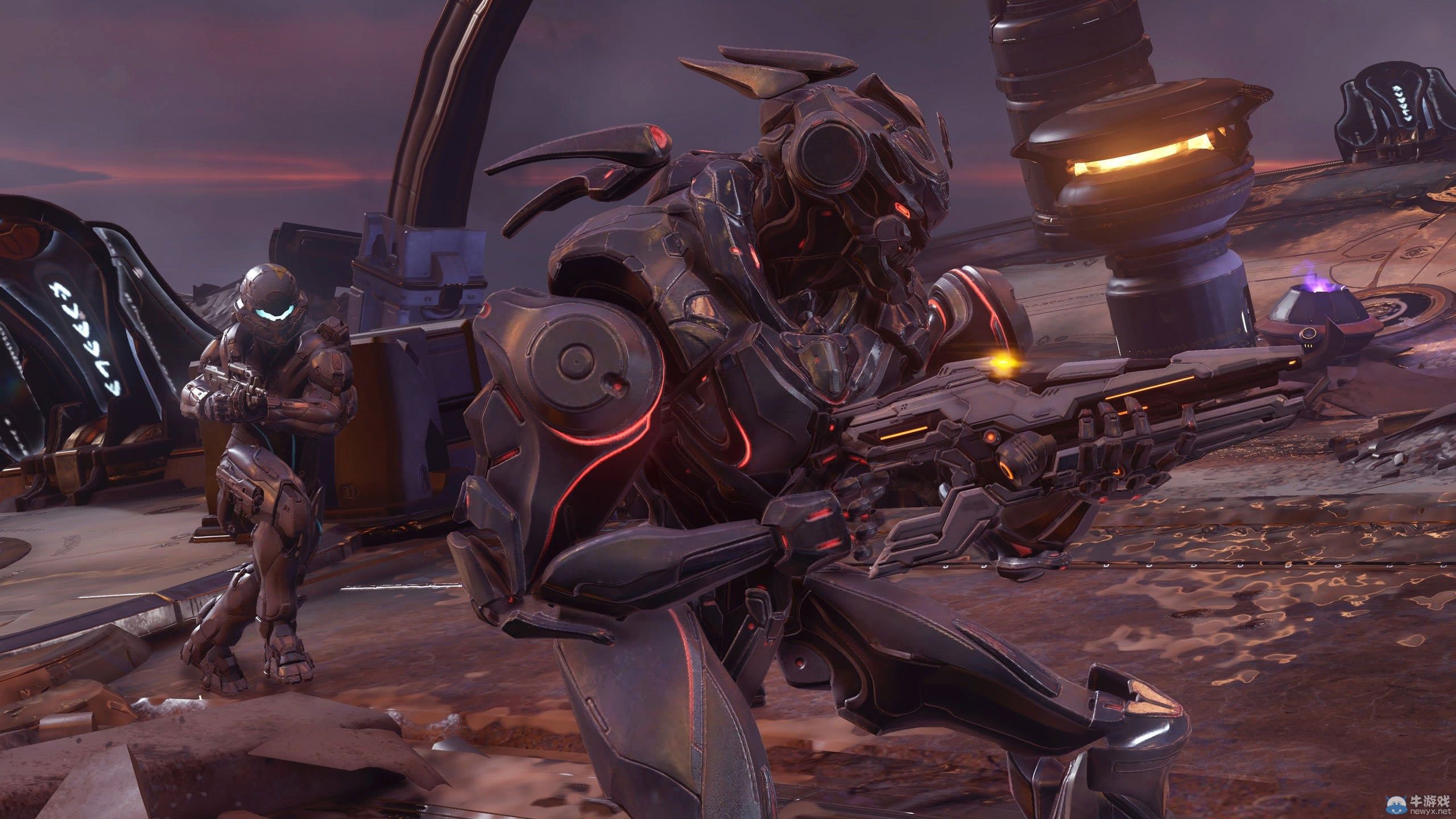 《光暈5》最新高清截圖：激烈外星突圍戰！