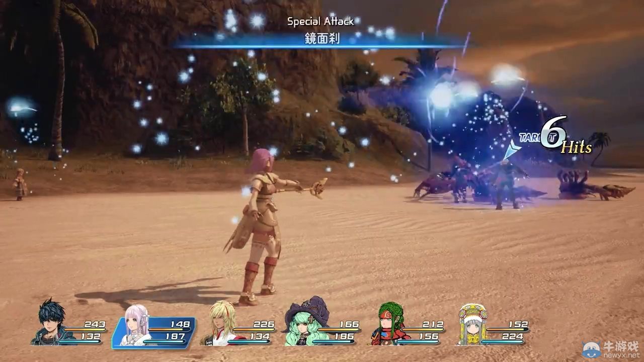 《星之海洋5》公開實際演示視頻：六人參加戰斗