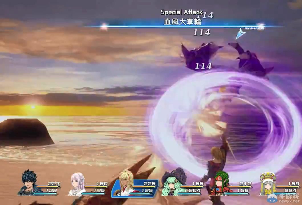 《星之海洋5》公開實際演示視頻：六人參加戰斗