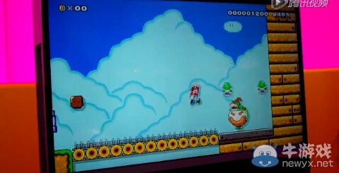 《超級(jí)馬里奧制造》E3 2015多段屏攝游戲影像