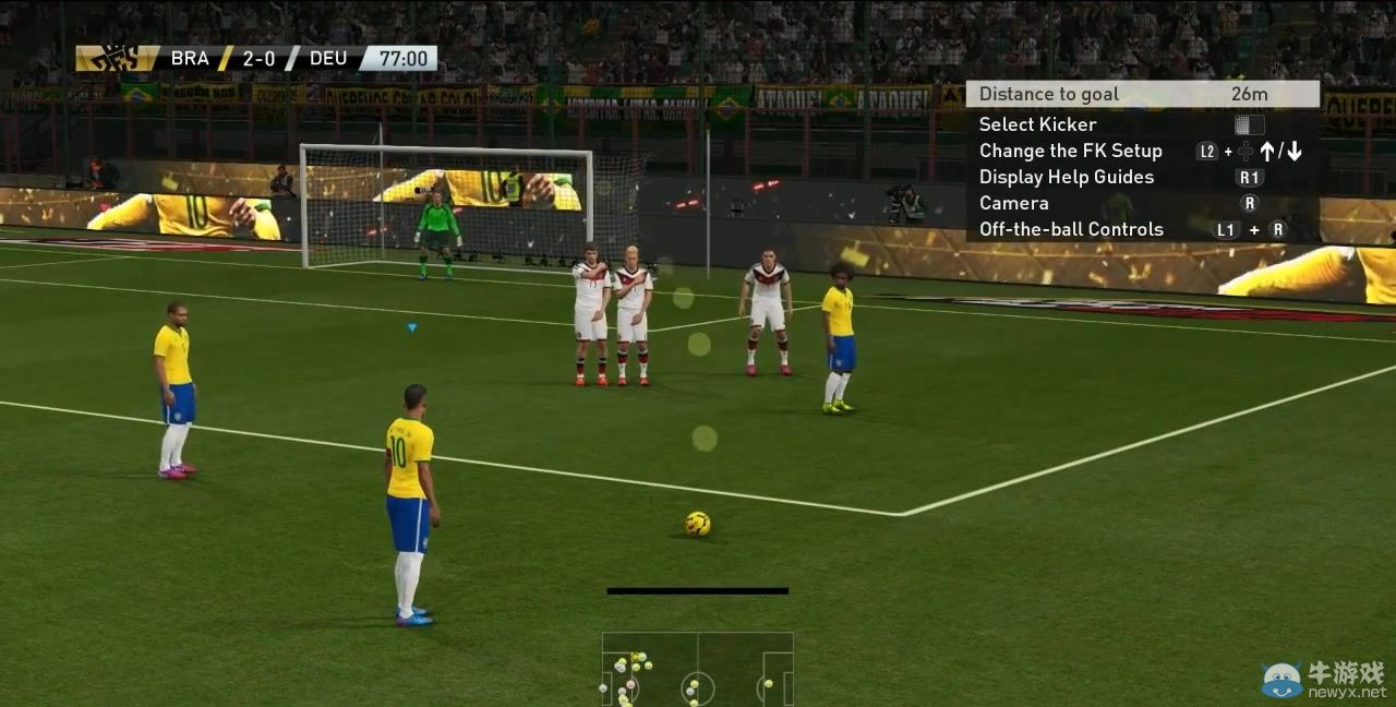 《實(shí)況足球2016》兩段完整比賽試玩演示視頻