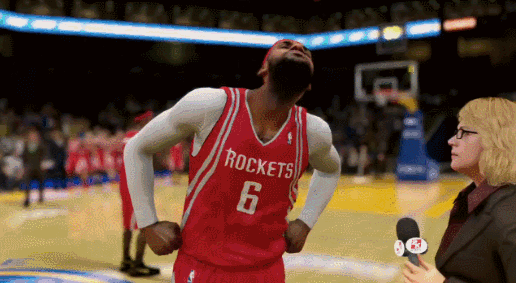 史上最鬼畜JAMES誕生《NBA 2K14》驚現搞笑BUG