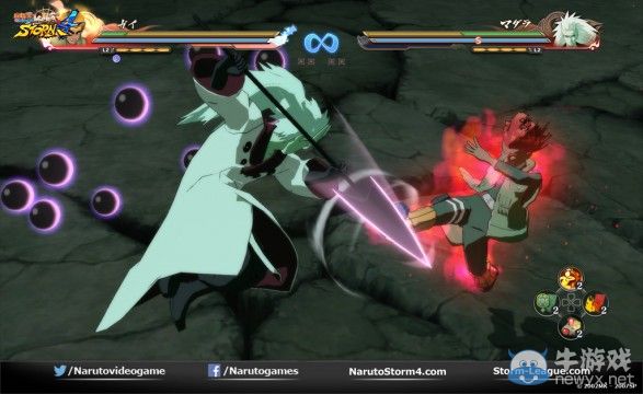 《火影忍者疾風傳：究極忍者風暴4》最新截圖：六道斑死磕八門遁甲