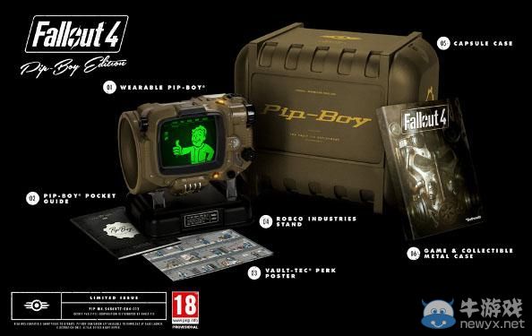 《輻射4》“嗶嗶小子”典藏版重5磅：包含所有物件