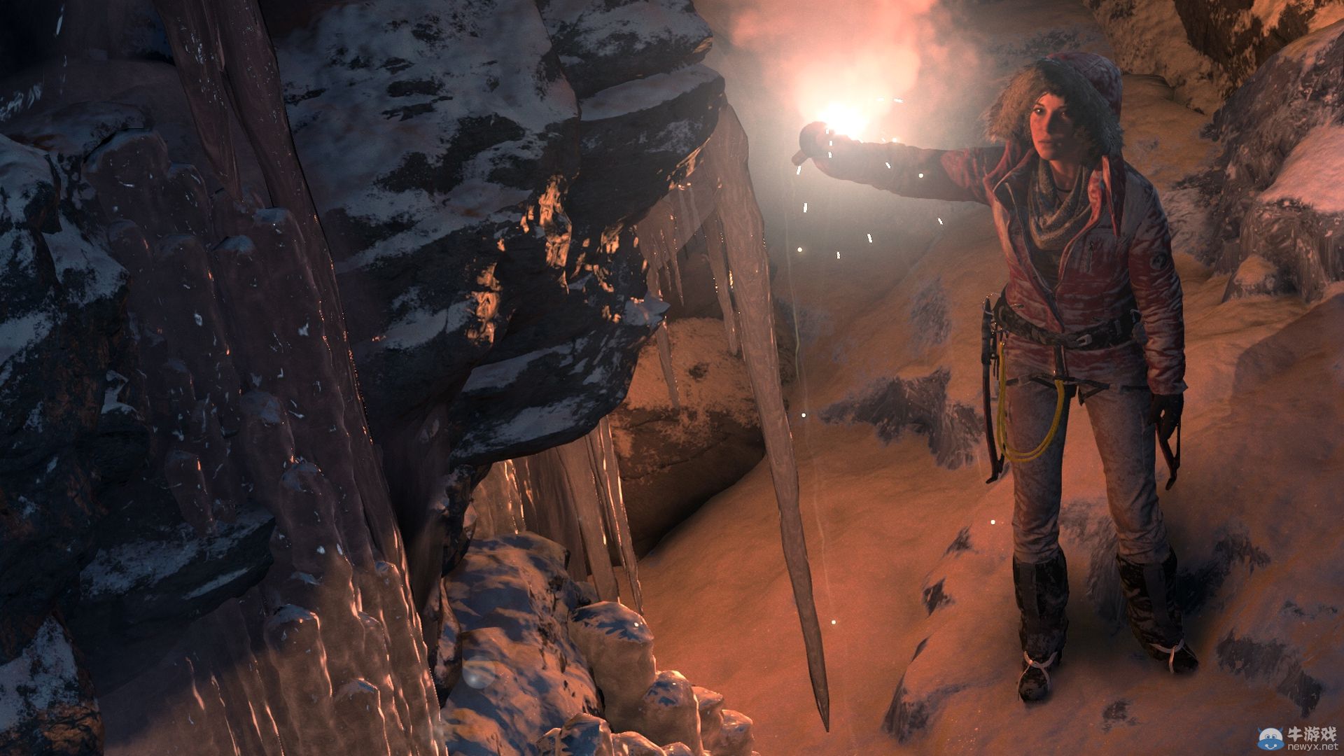 《古墓麗影：崛起》新圖勞拉勇闖雪域：周遭死寂無處話凄涼