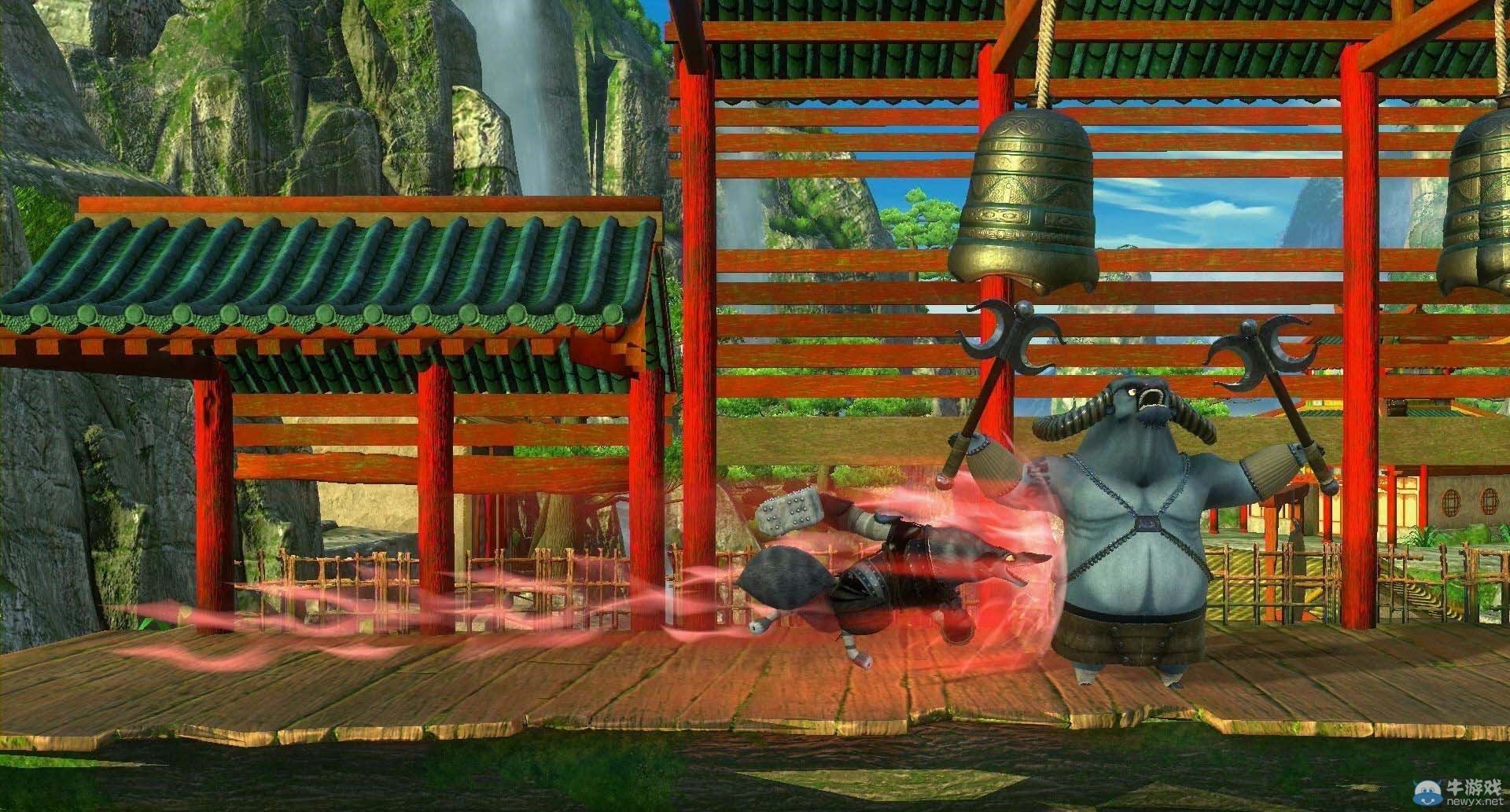 《功夫熊貓：傳奇對決》截圖：阿寶大秀中國功夫