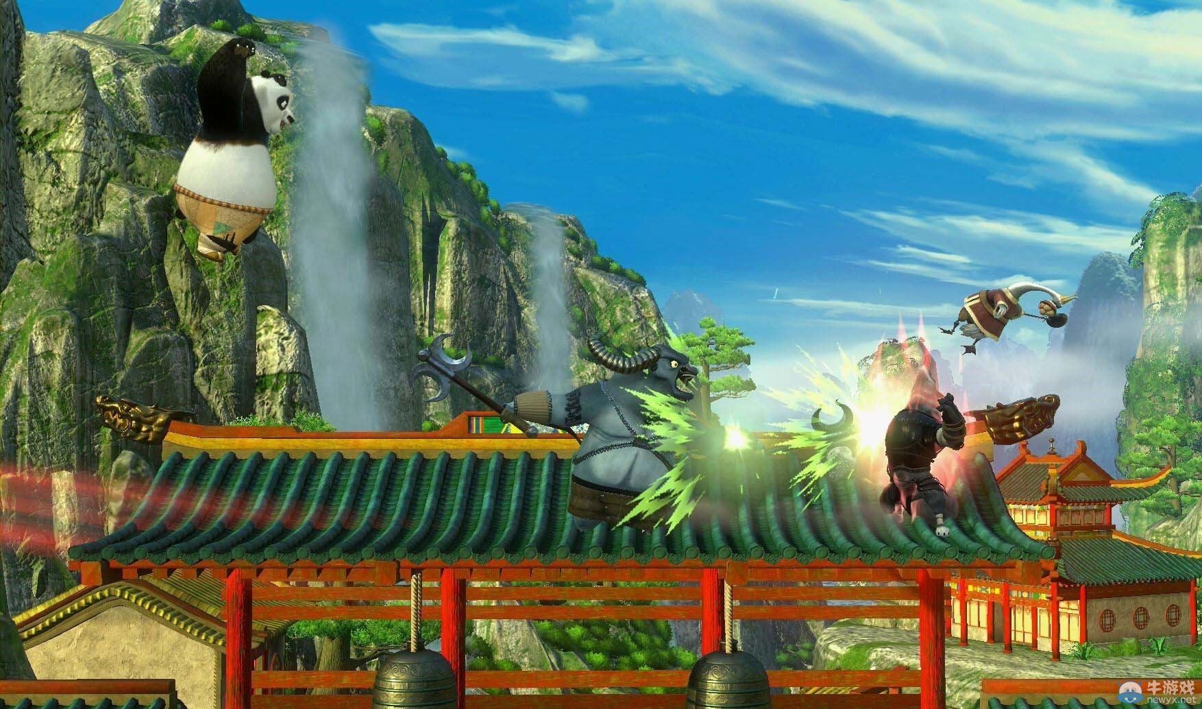 《功夫熊貓：傳奇對決》截圖：阿寶大秀中國功夫