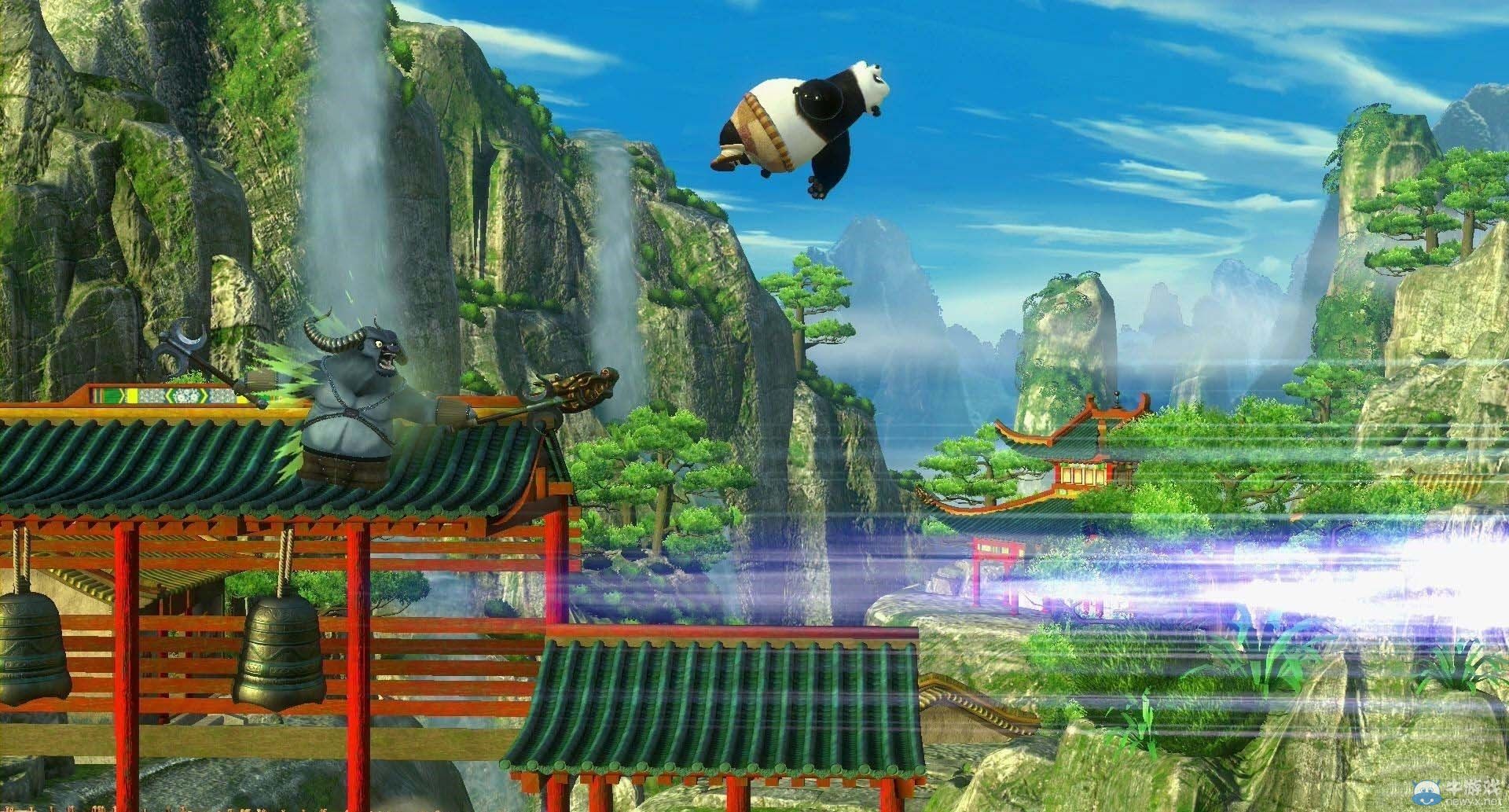 《功夫熊貓：傳奇對決》截圖：阿寶大秀中國功夫