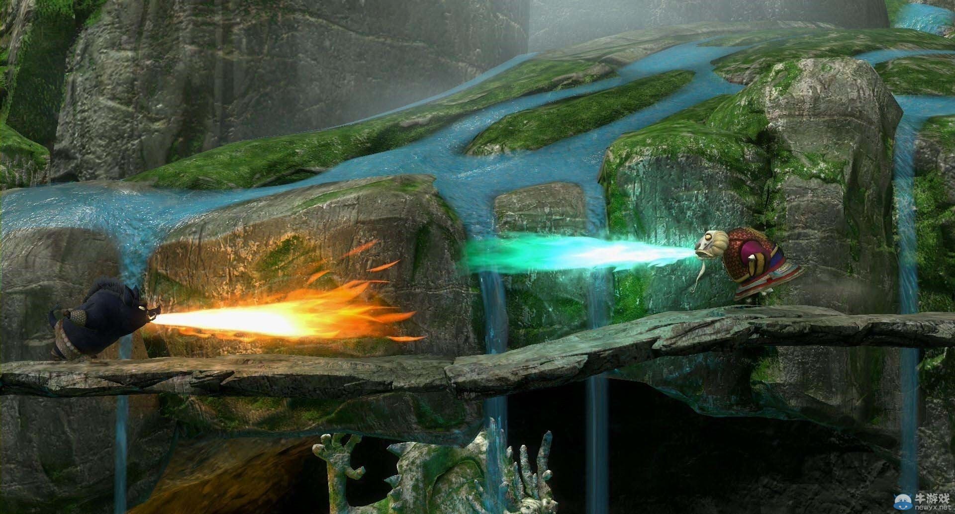 《功夫熊貓：傳奇對決》截圖：阿寶大秀中國功夫