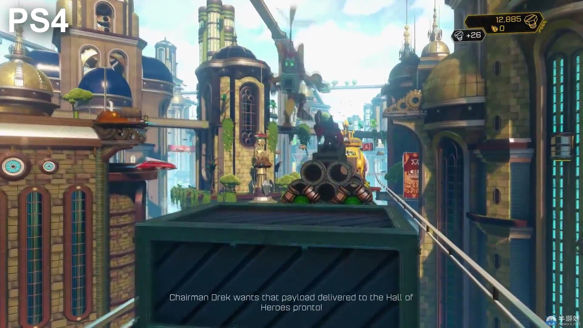 《瑞奇與叮當》PS4、PS2版畫面對比視頻：天壤之別