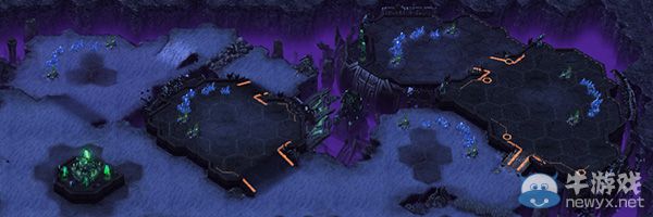 《星際爭霸2：蟲群之心》WCS2014天梯第一賽季新地圖曝光