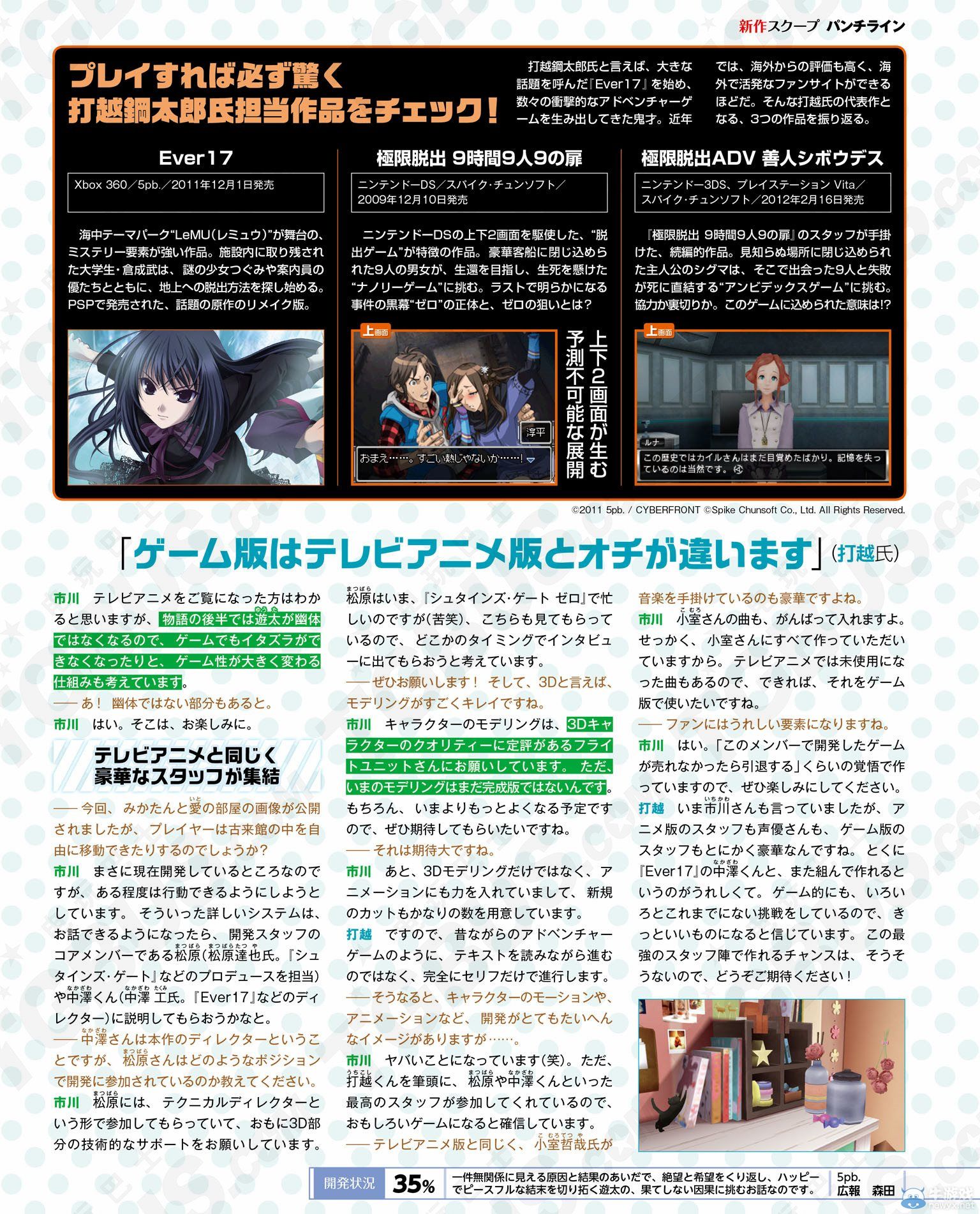 《PUNCH LINE》游戲冬季發售：人類新命運胖次