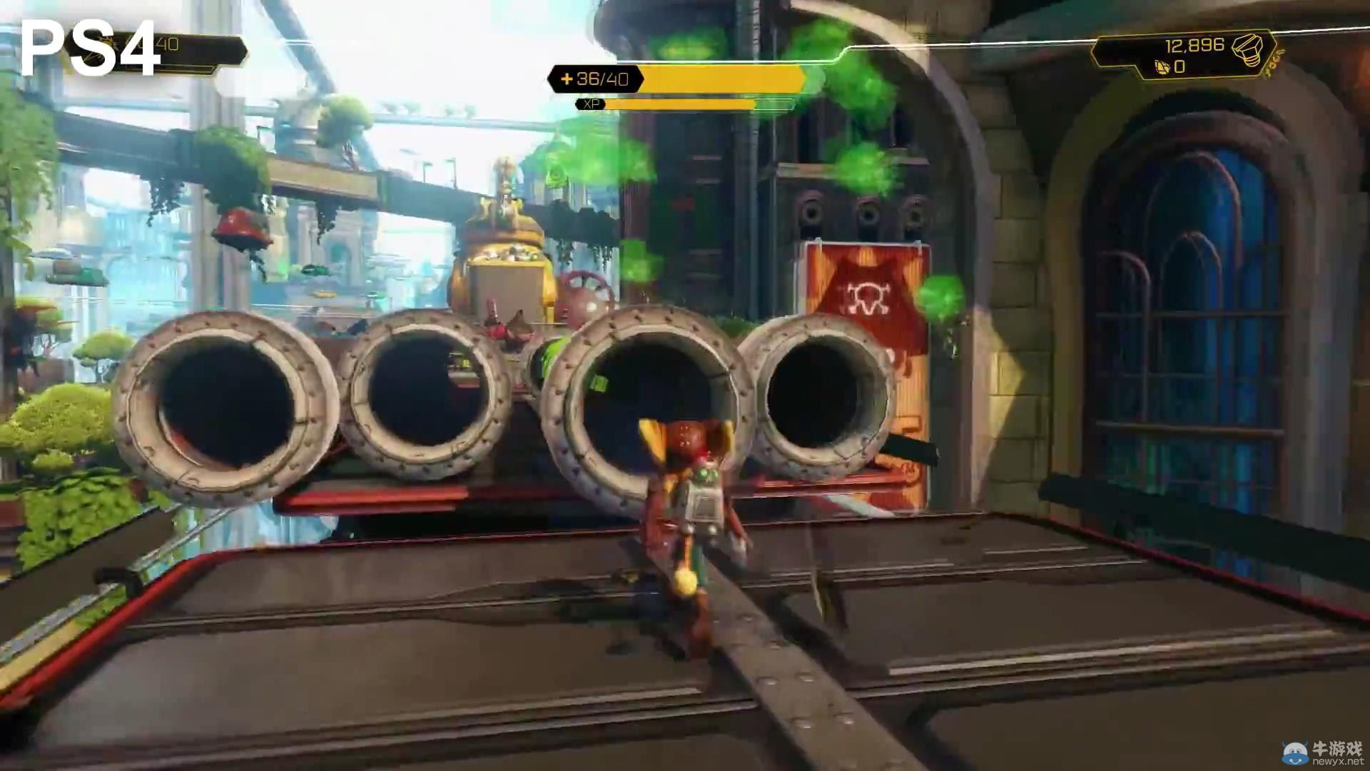 《瑞奇與叮當》PS4、PS2版畫面對比視頻：天壤之別