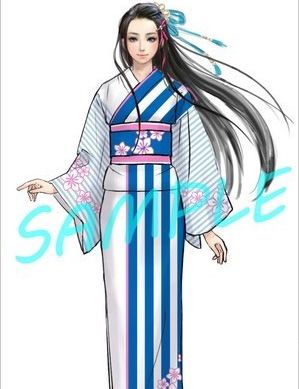 《戰國無雙4：帝國》LoppiHMV限定特典：早川殿浴衣