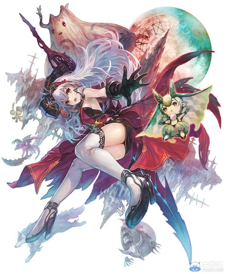 《無夜之國》海量戰斗截圖：美少女從魔戰力爆棚