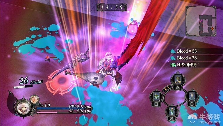 《無夜之國》海量戰斗截圖：美少女從魔戰力爆棚